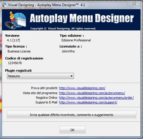 Autoplay menu designer 5 serial key
