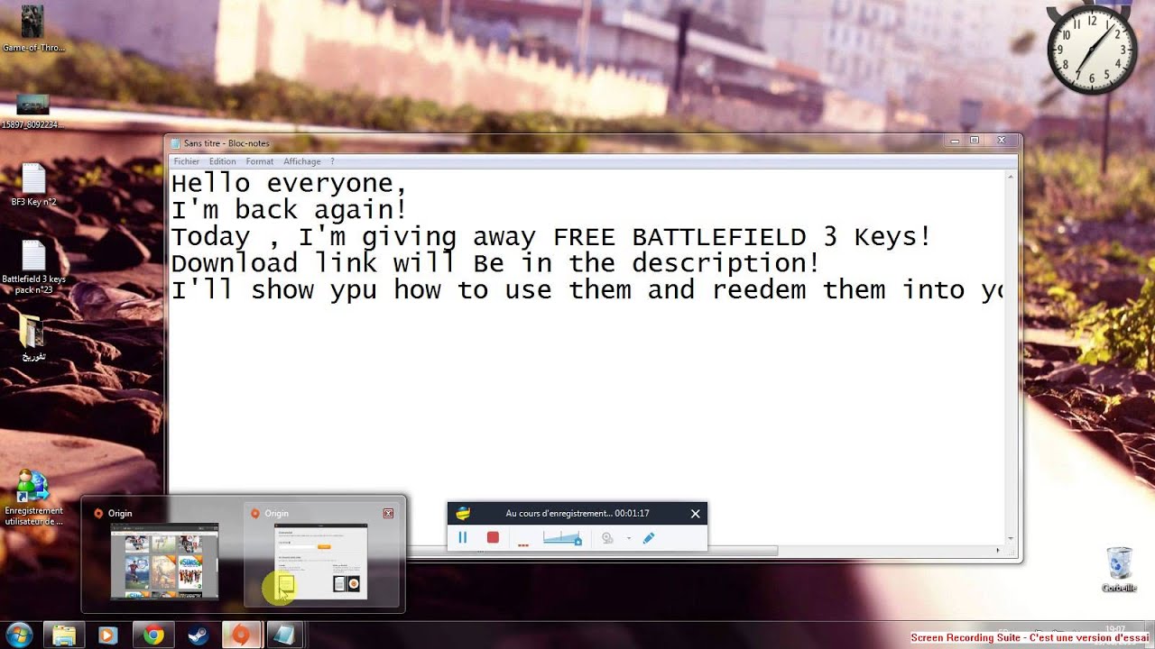 What is the algorithm battlefield 2 serial key code